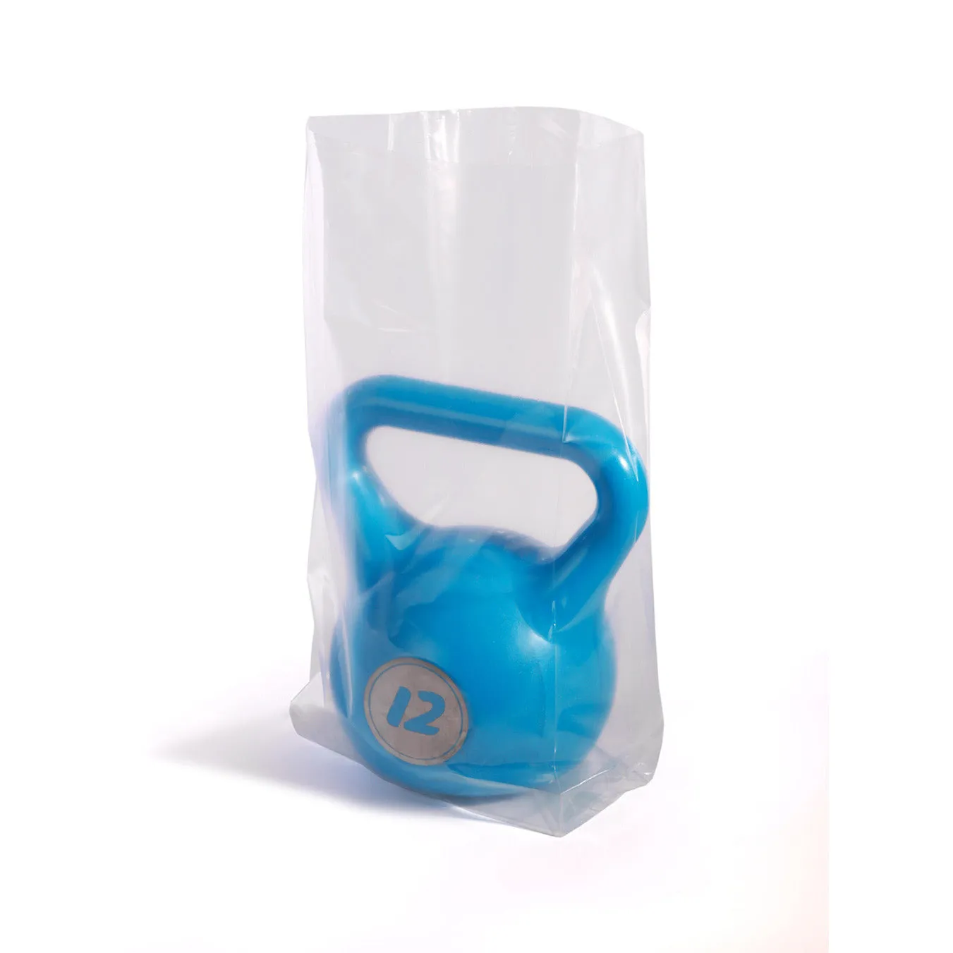 36" x 28" x 60" x 4 mil Clear Eco-Manufactured Plastic Side-Gusseted Bags (Roll of 65)