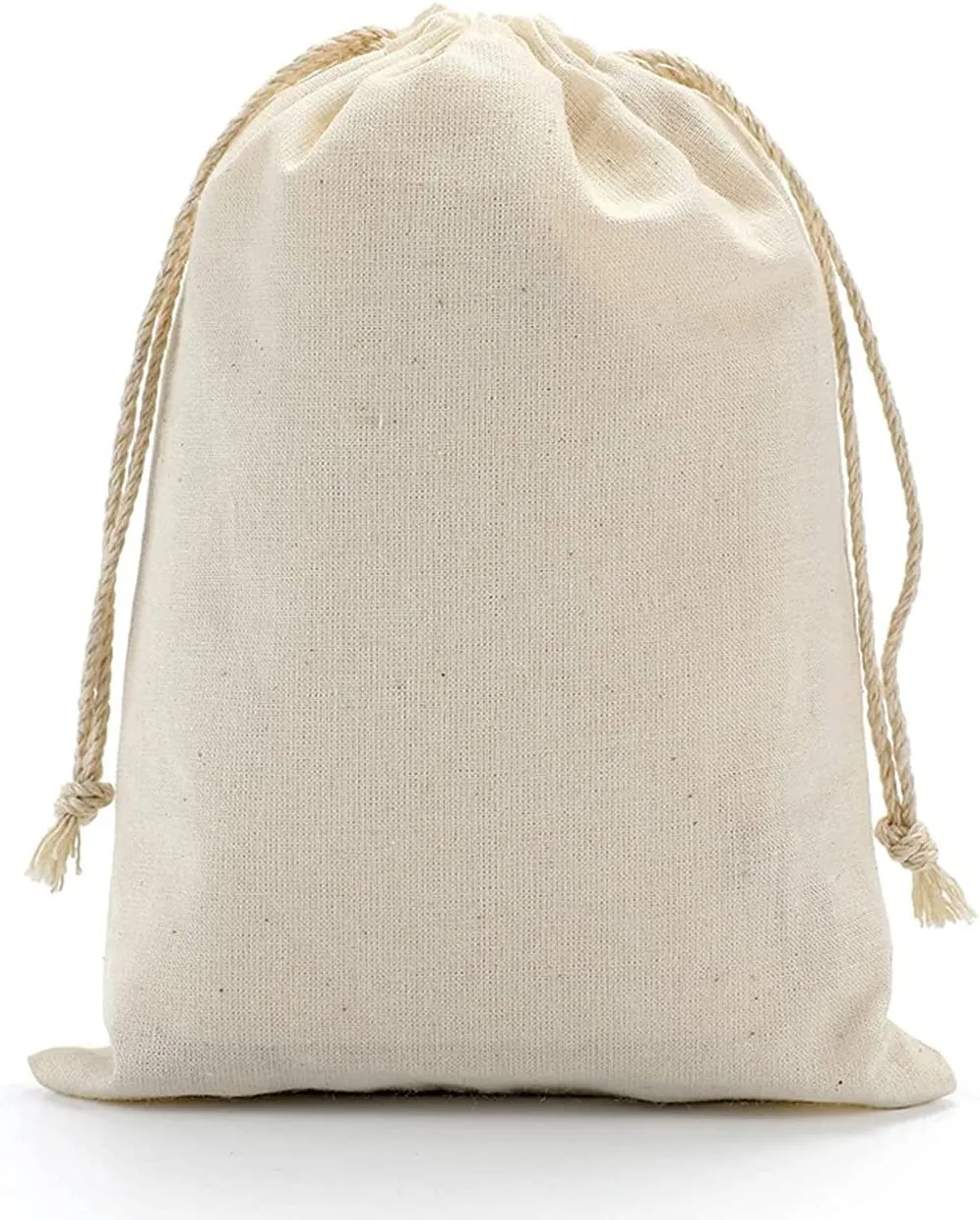 4x6 inches Cotton Drawstring Muslin Bags