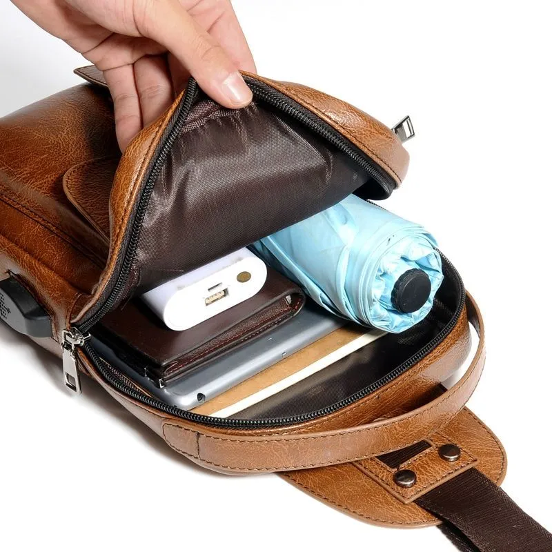 Backpack Waist Shoulder bag compatible with Ebook, Tablet and for BLACKVIEW BV9900 PRO (2019) - Black
