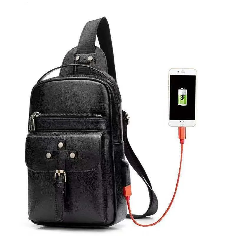 Backpack Waist Shoulder bag compatible with Ebook, Tablet and for CHERRY MOBILE Flare S8 Prime (2019) - Black