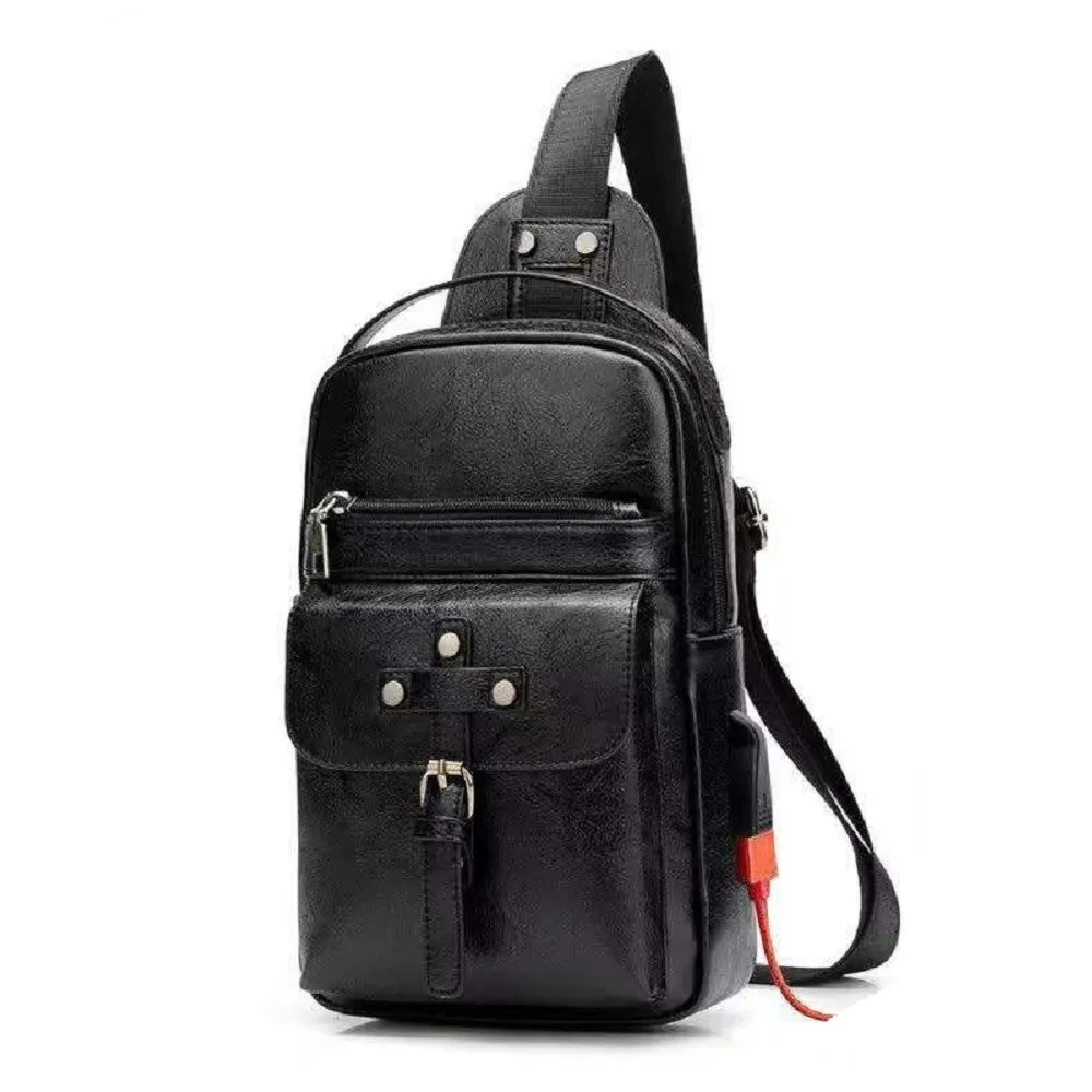 Backpack Waist Shoulder bag compatible with Ebook, Tablet and for CHERRY MOBILE Flare S8 Prime (2019) - Black