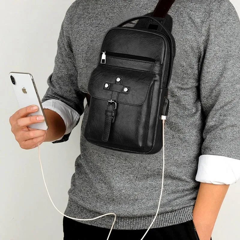 Backpack Waist Shoulder bag compatible with Ebook, Tablet and for CHERRY MOBILE Flare S8 Prime (2019) - Black