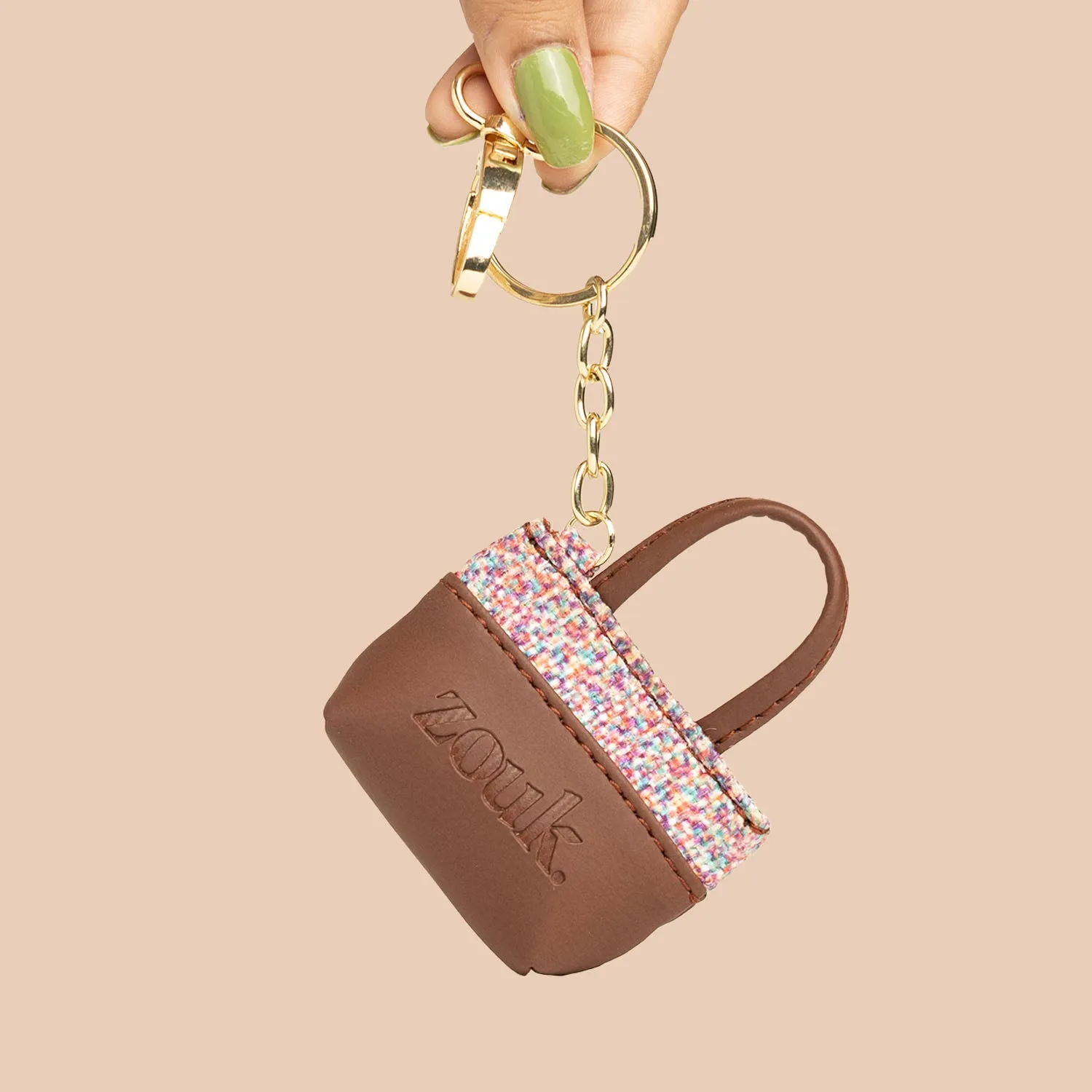 Bengal Mosaic Power Potli Keychain