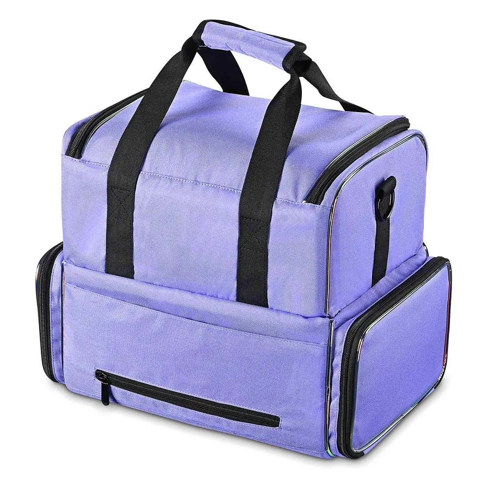 Byootique Large Nail Polish Organizer Tools Bag with Padded Divider