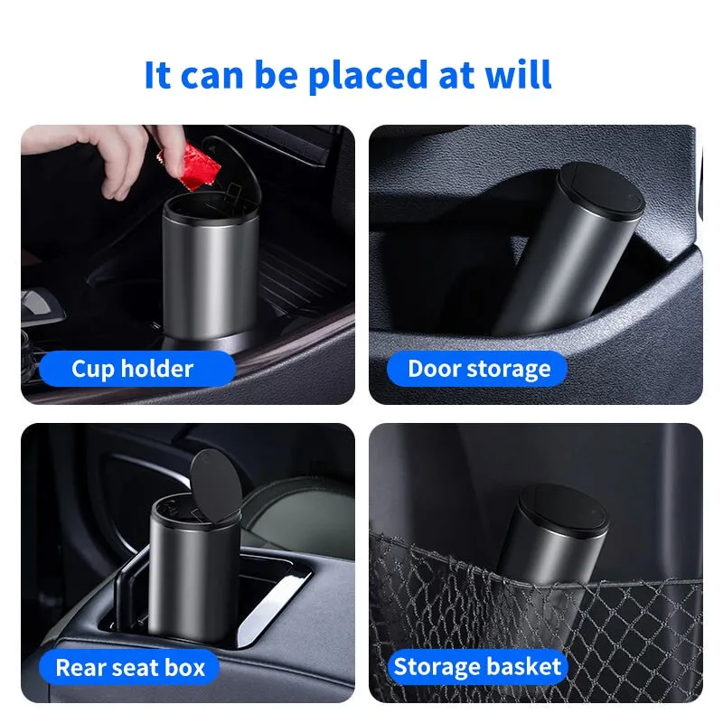 Car Trash Can Auto Organizer Storage
