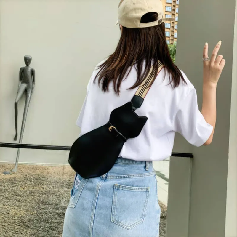 Cat PU bag