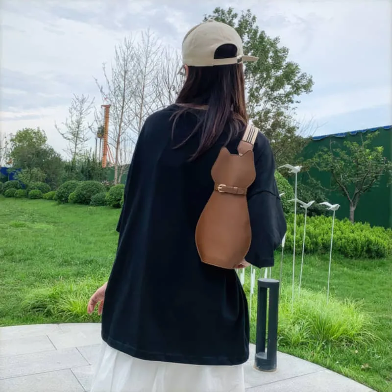 Cat PU bag