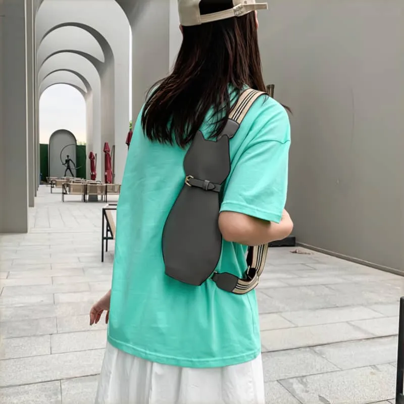 Cat PU bag