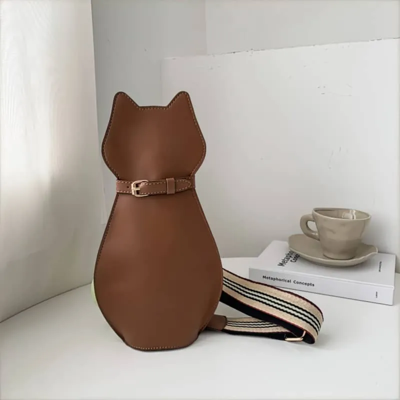 Cat PU bag