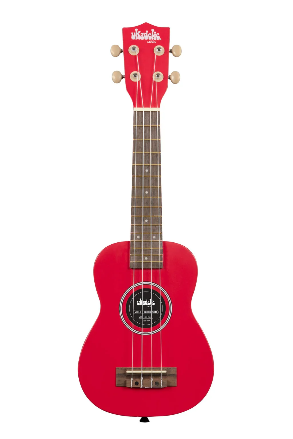 Cherry Bomb Ukadelic Soprano Ukulele