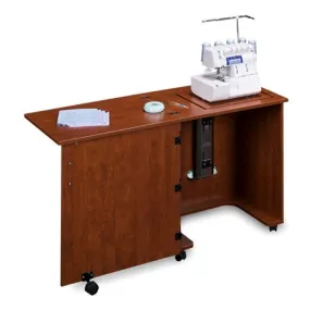 Compact Serger Cabinet in Cherry