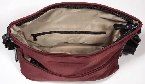 Derek Alexander NYLON - Tablet Friendly Top Zip W/Removable Strap