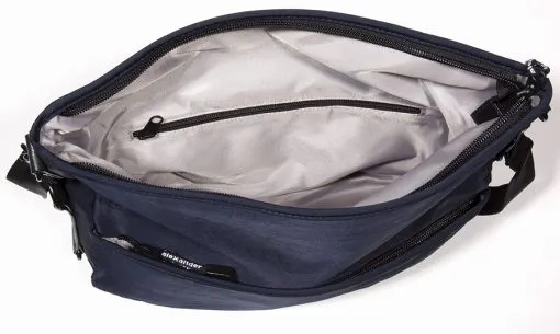 Derek Alexander NYLON - Tablet Friendly Top Zip W/Removable Strap