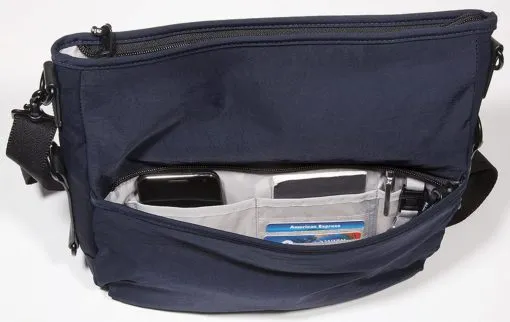 Derek Alexander NYLON - Tablet Friendly Top Zip W/Removable Strap