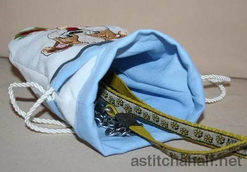 Doggy Drawstring Bag