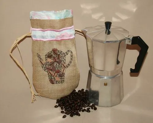 Drawstring Coffee Bag 03