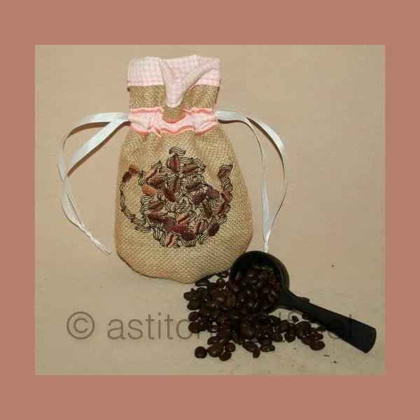 Drawstring Coffee Bag 04