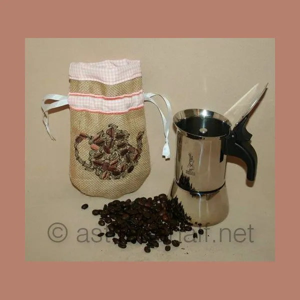 Drawstring Coffee Bag 04