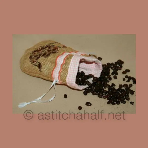 Drawstring Coffee Bag 04