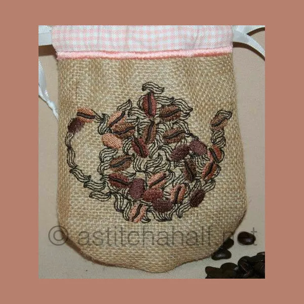 Drawstring Coffee Bag 04
