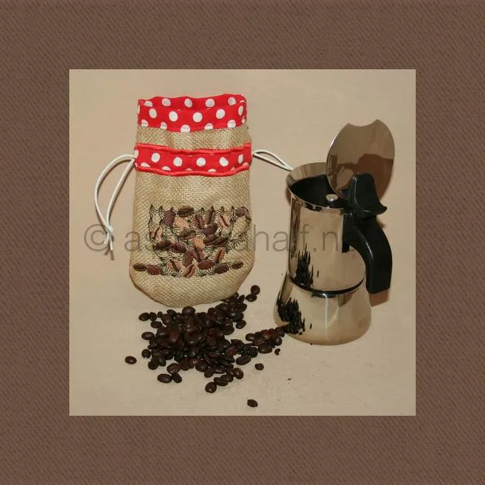 Drawstring Coffee Bag 10