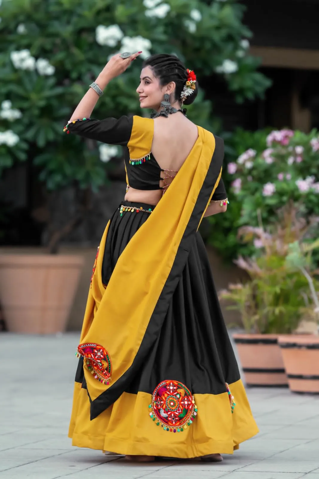 Navratri Tradition Designer Garba Vibes Lehenga Choli