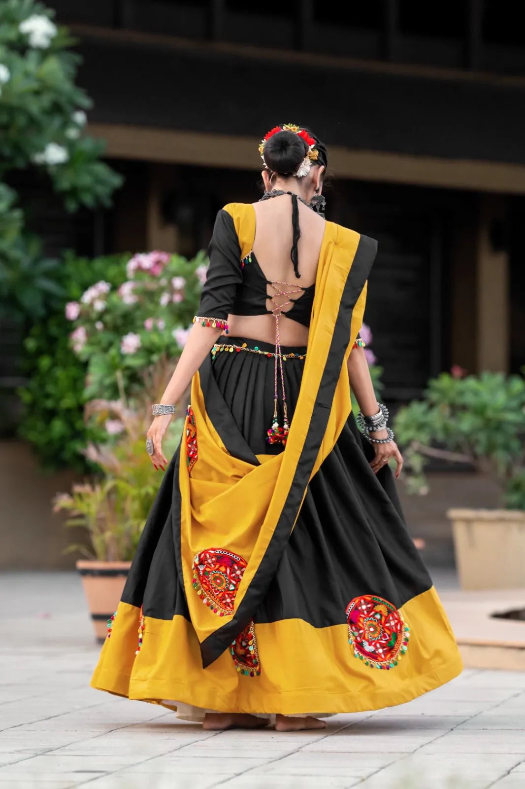 Navratri Tradition Designer Garba Vibes Lehenga Choli