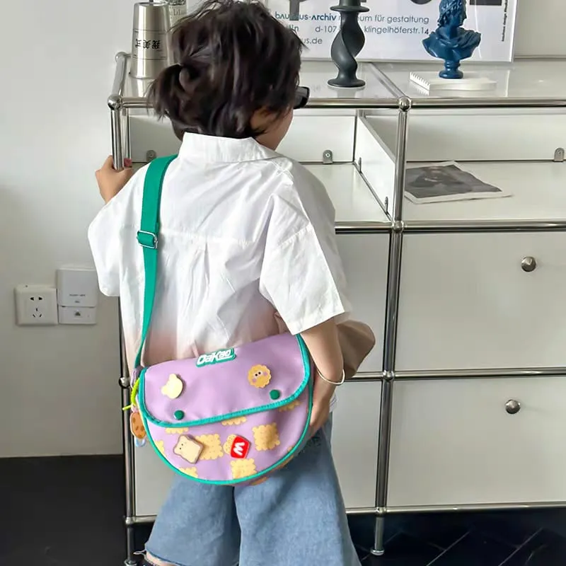Parachute Crossbody Bags with Keychain