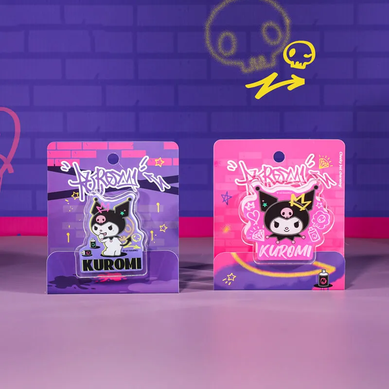 Sanrio Graffiti Series Kuromi Acrylic Clip