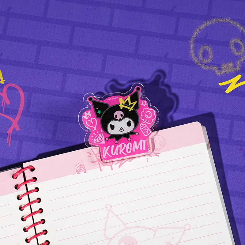 Sanrio Graffiti Series Kuromi Acrylic Clip
