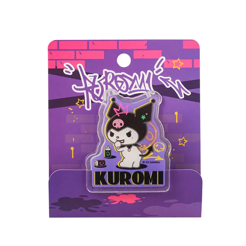 Sanrio Graffiti Series Kuromi Acrylic Clip
