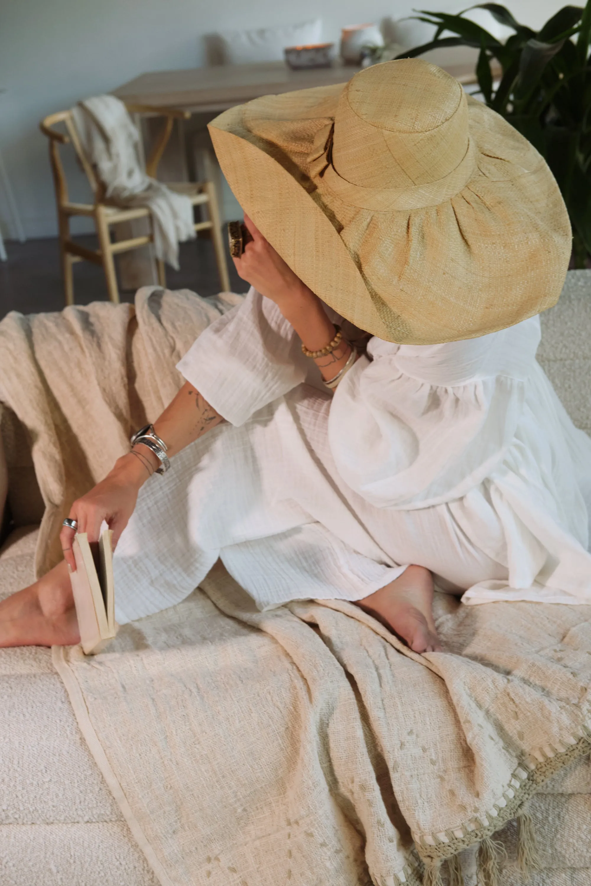 Sierra Organic Cotton Throw
