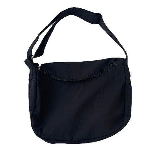 Sleek Lightweight Everywhere Nylon Messenger Bag