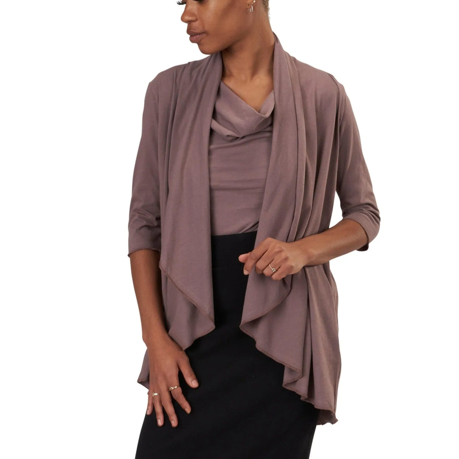 Sleeveless Cowl Neck Top