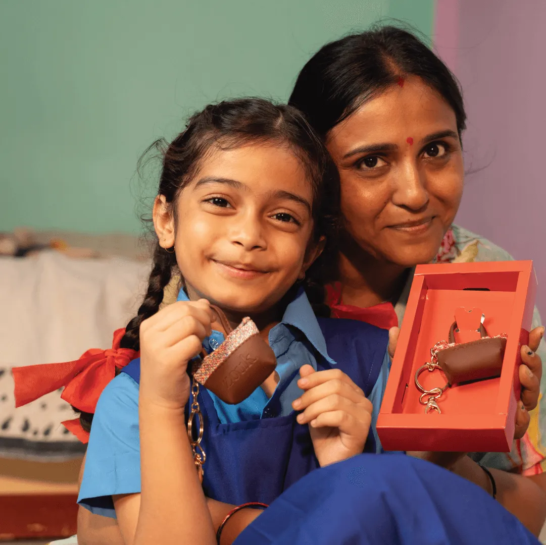 Telangana Weaves Power Potli Keychain